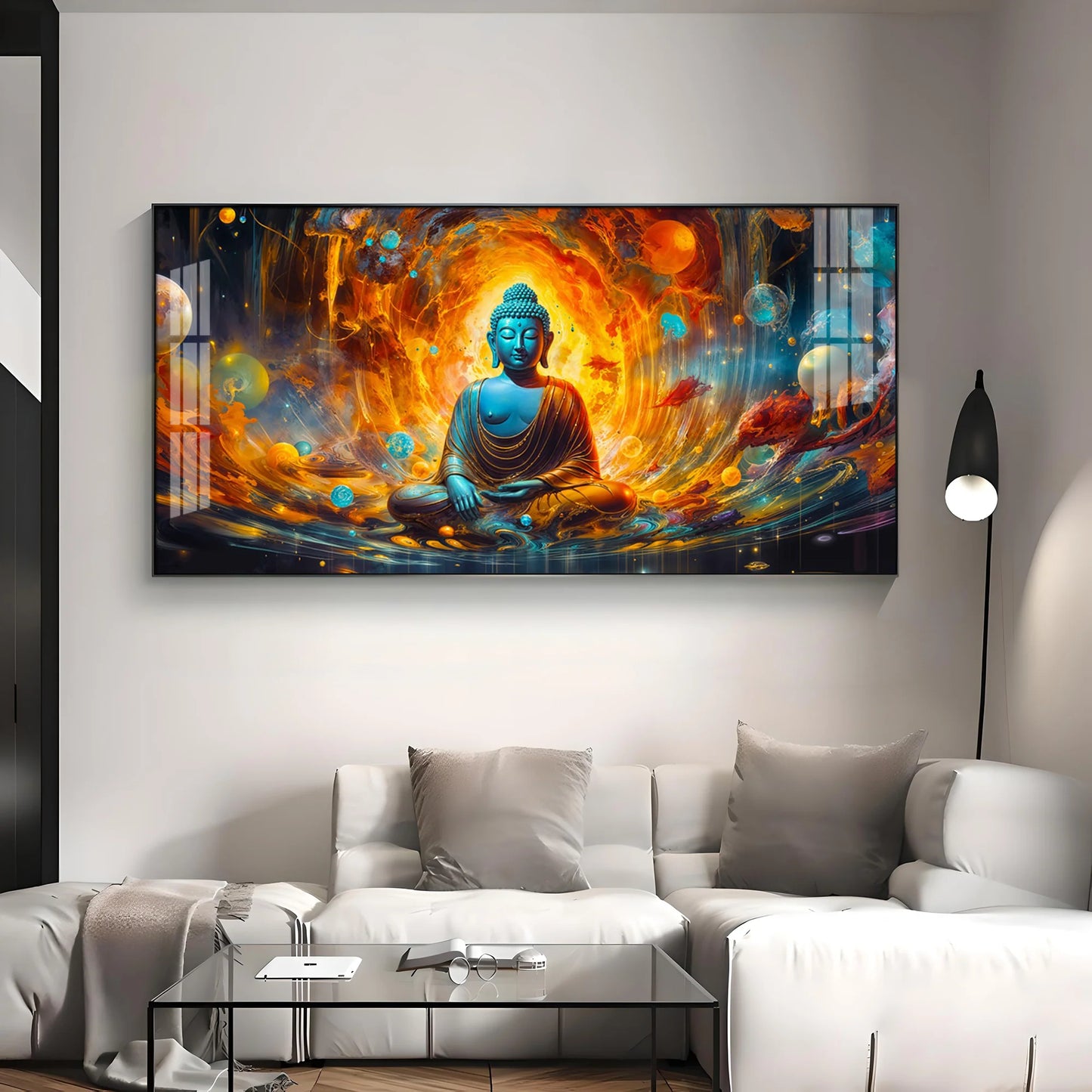 Inner Peace Canvas Premium Acrylic Horizontal Wall Art