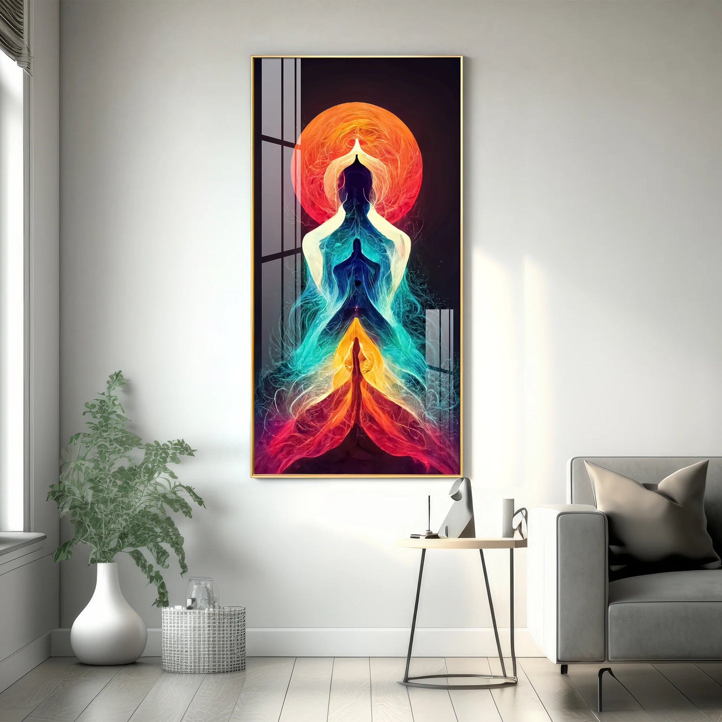 Inner Enlightenment Premium Acrylic Vertical Wall Art