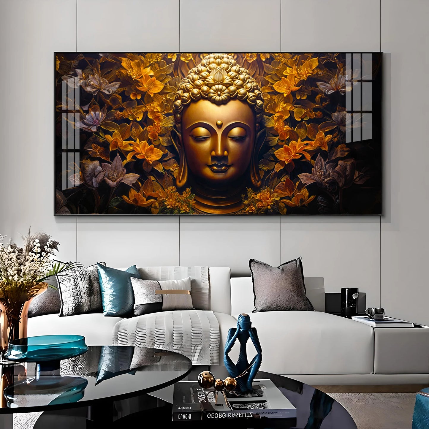 Zen Living Masterpiece Premium Acrylic Horizontal Wall Art