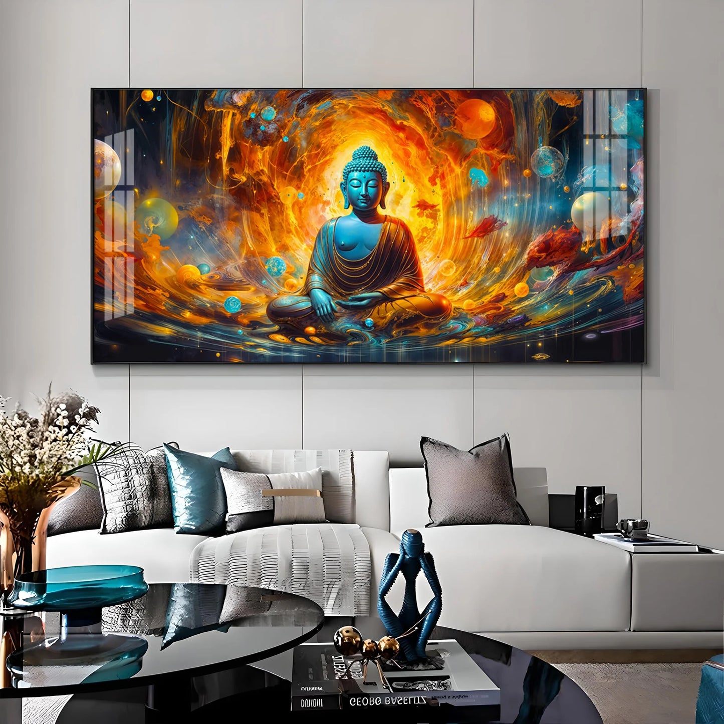 Inner Peace Canvas Premium Acrylic Horizontal Wall Art
