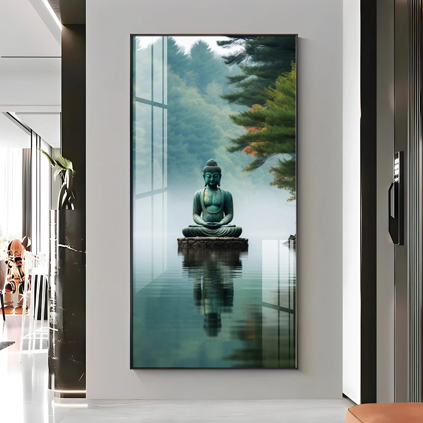 The Enlightened One Premium Acrylic Vertical Wall Art