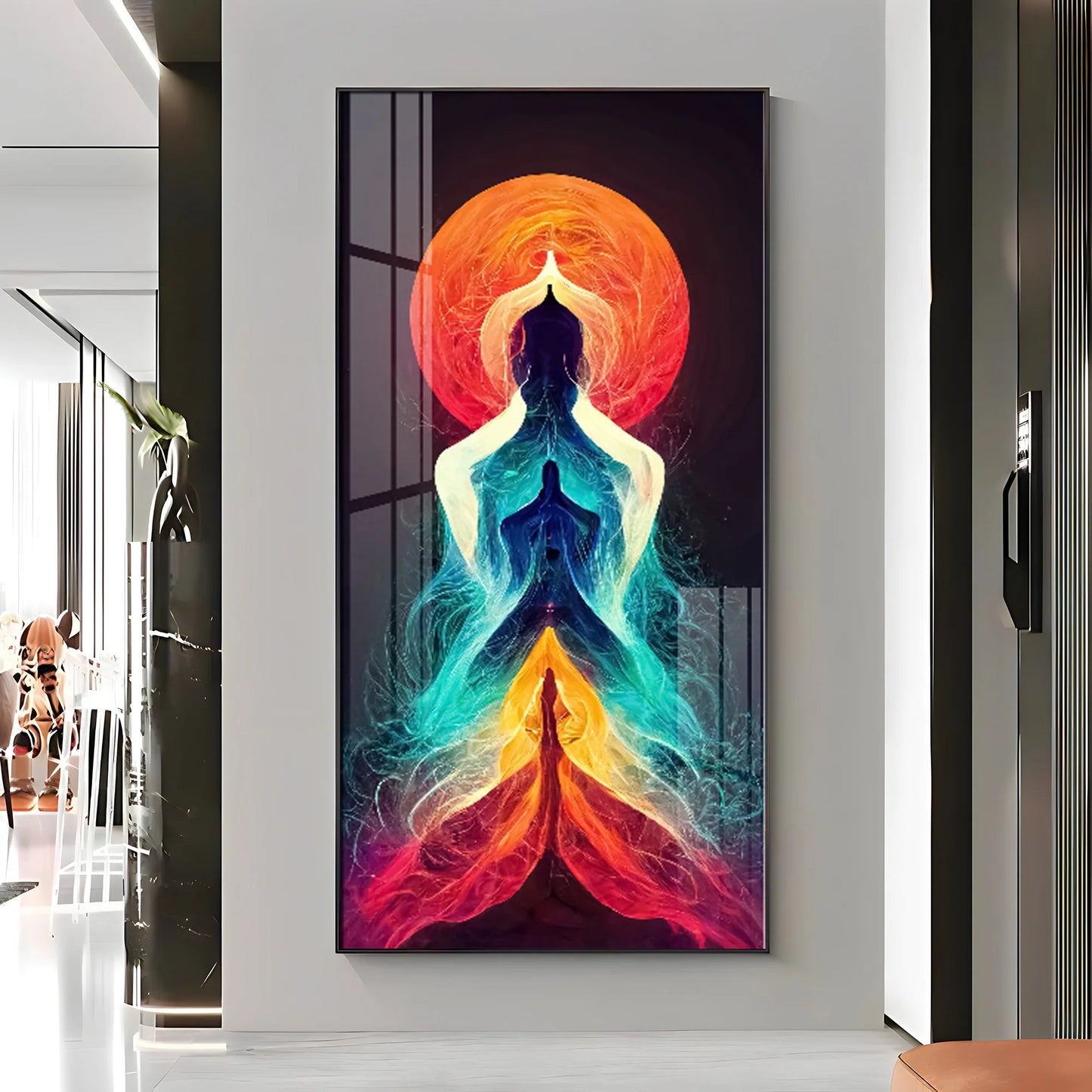 Inner Enlightenment Premium Acrylic Vertical Wall Art