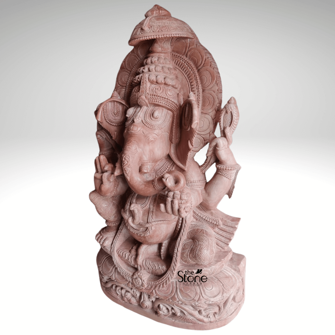 Ganesh Statue Stone 2ft