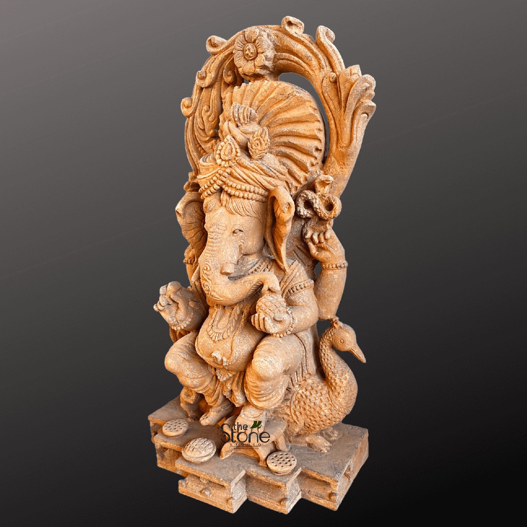 Lord Ganesha Stone Statue 2ft