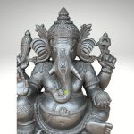 2.5 feet Stone Ganesha Statue