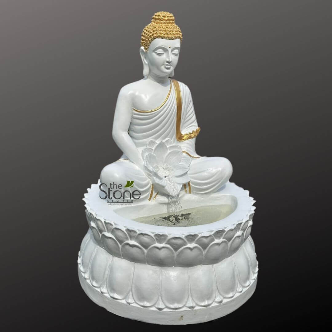 3 feet Lord Buddha fountain