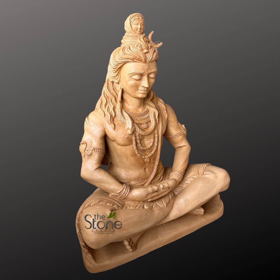 3 feet Stone Shiva Statue