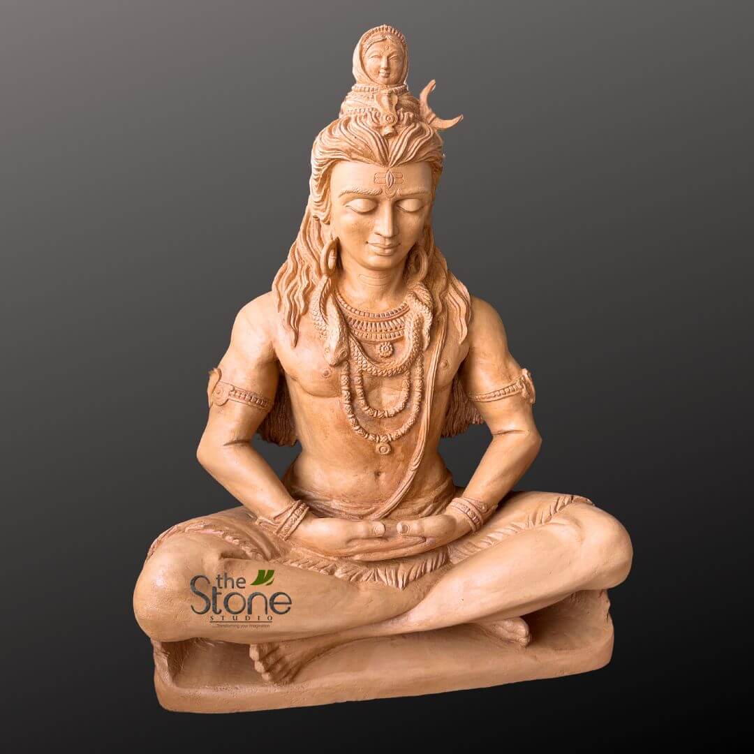 3 feet Stone Shiva Statue