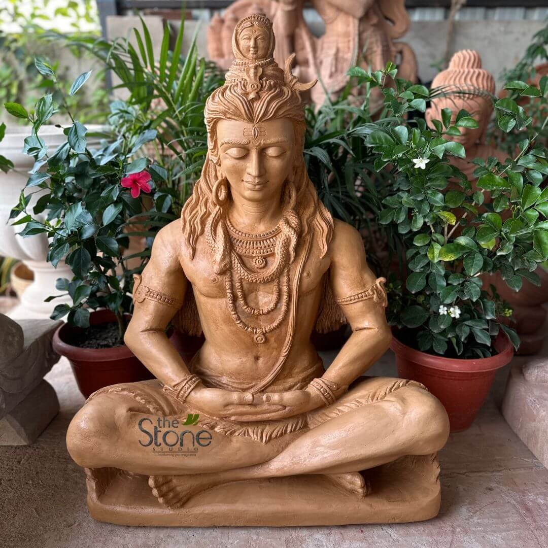 3 feet Stone Shiva Statue