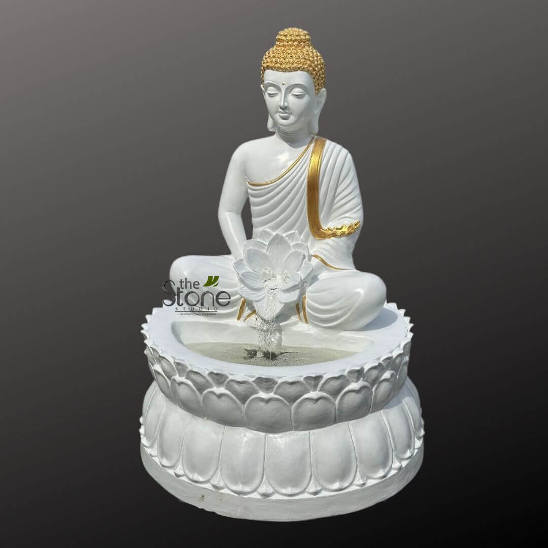 3 feet Lord Buddha fountain
