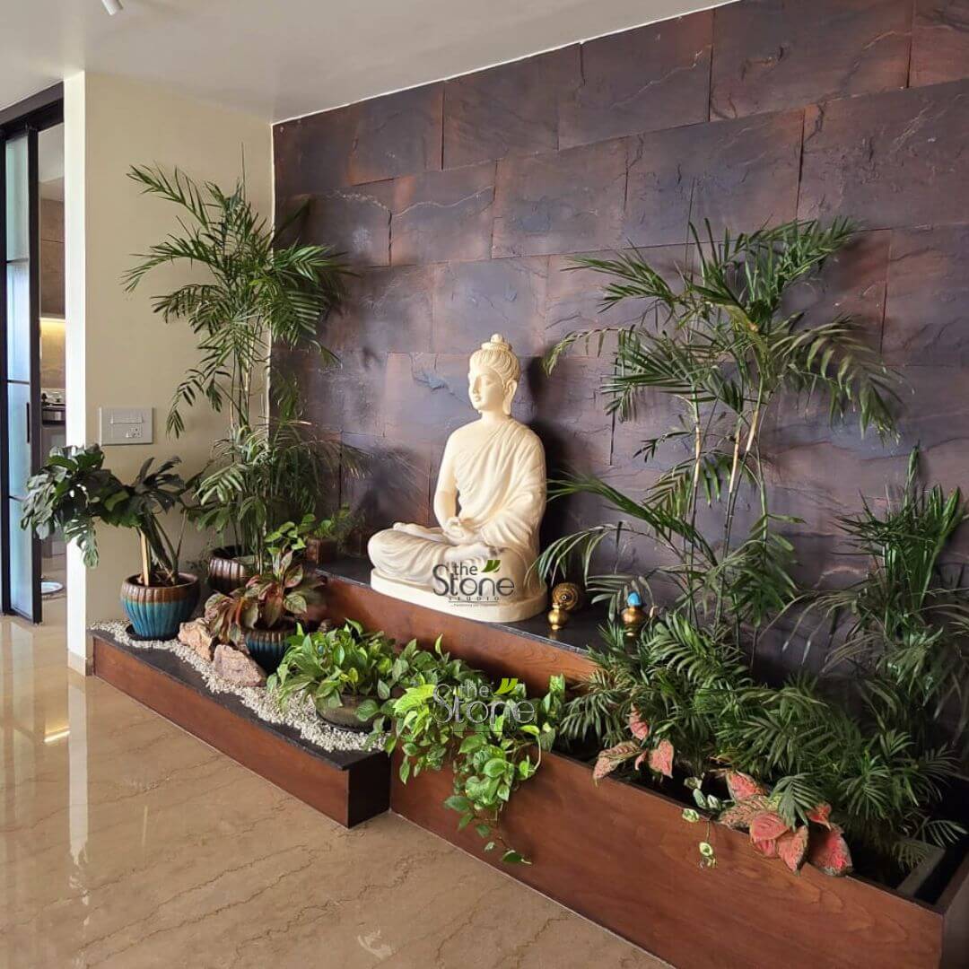 Gautam Buddha Fiber Statue 3ft
