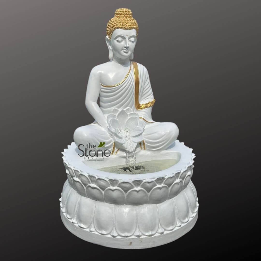 3 feet Lord Buddha fountain