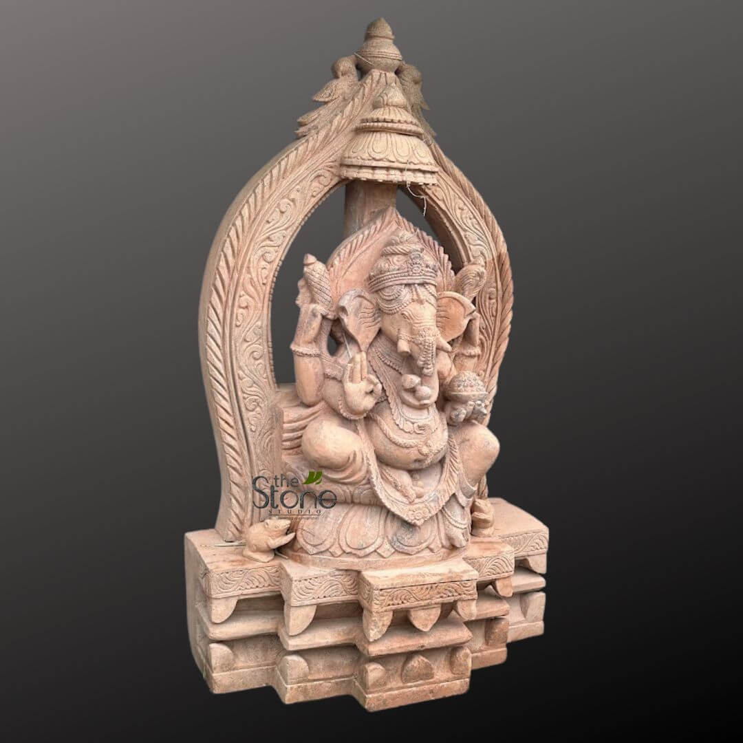 Wooden Ganesh Statue 3 feet (Copy)