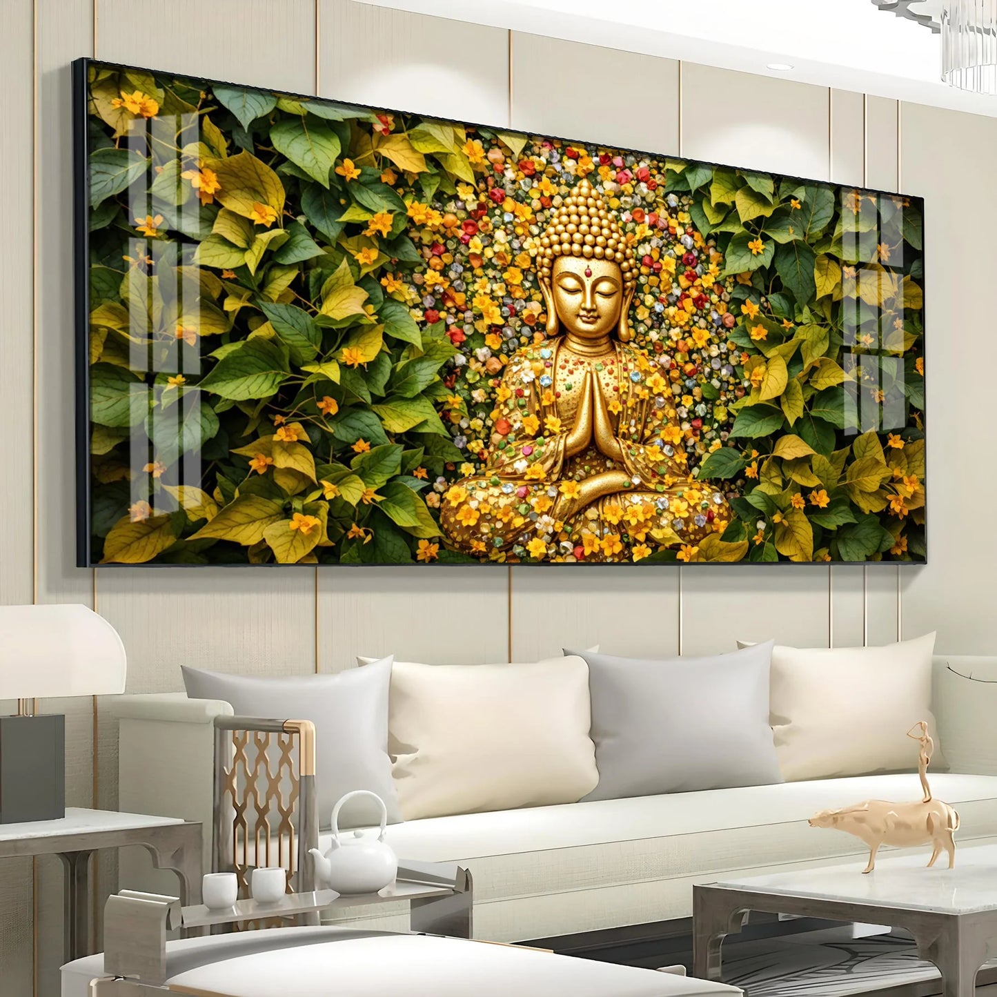 Peaceful Guardian Wall Piece Premium Acrylic Horizontal Wall Art