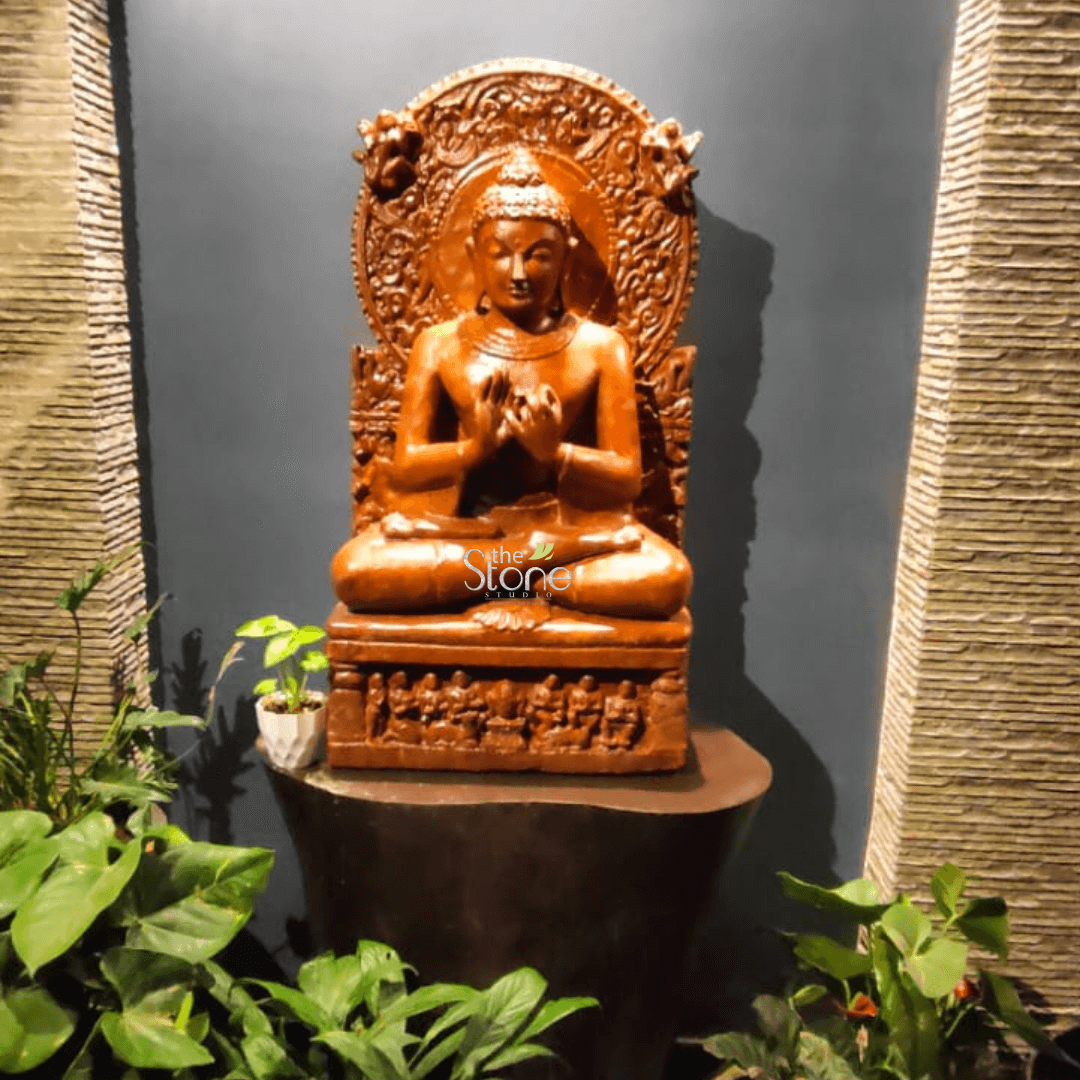 Dharmachakra Buddha Statue For Garden 3ft