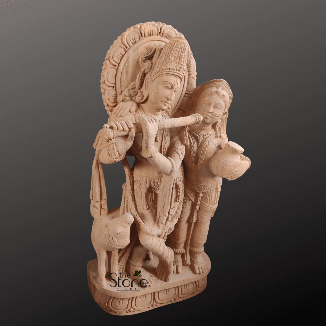 3 feet Radha Krishna Statue