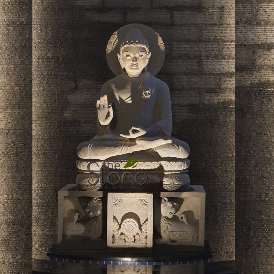 Granite Buddha Statue 4ft