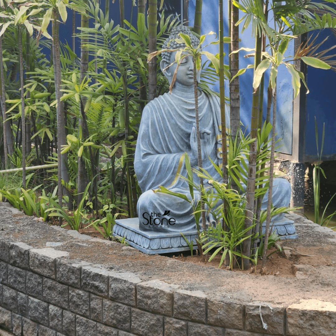 Large Resin Buddha Garden Statue 5ft
