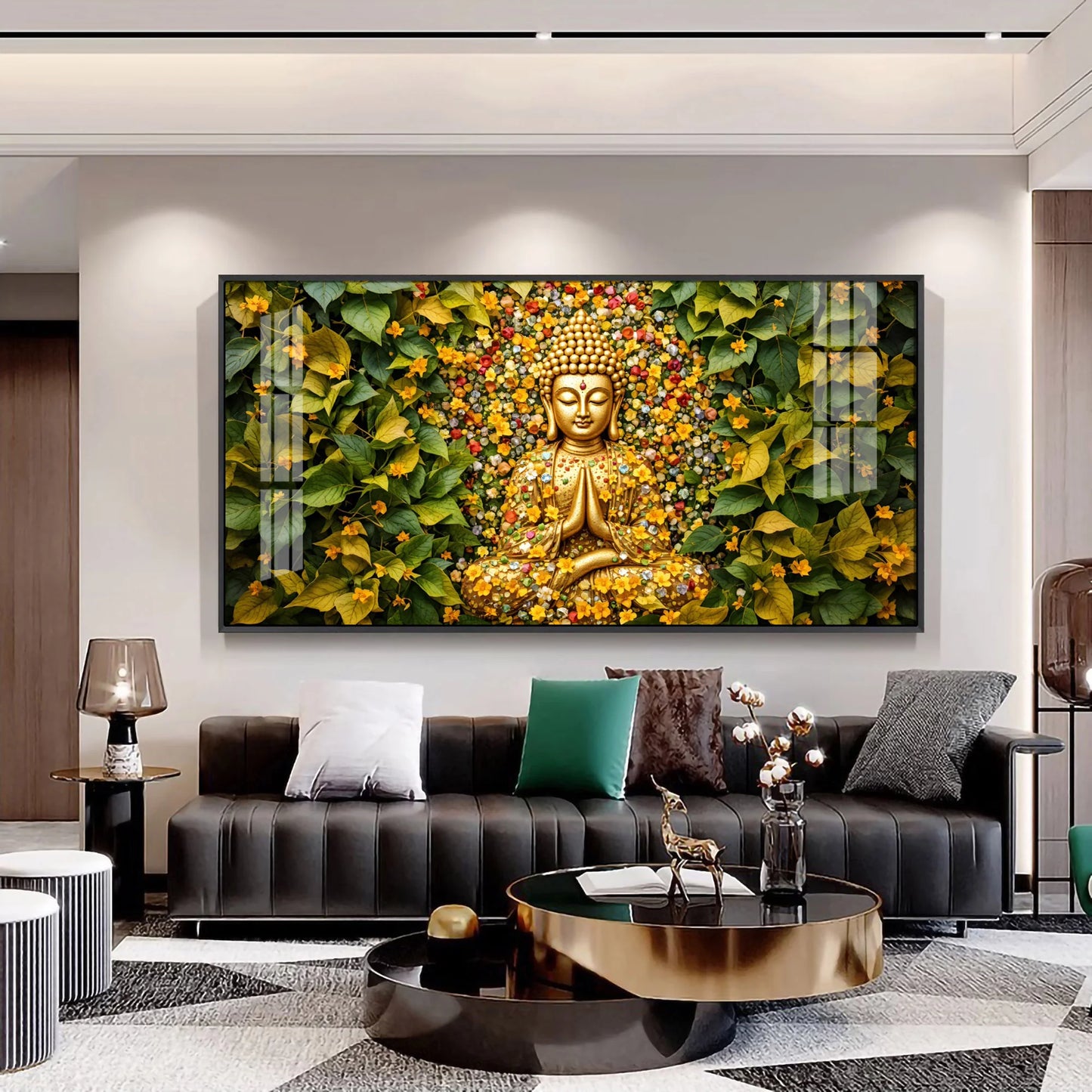 Peaceful Guardian Wall Piece Premium Acrylic Horizontal Wall Art