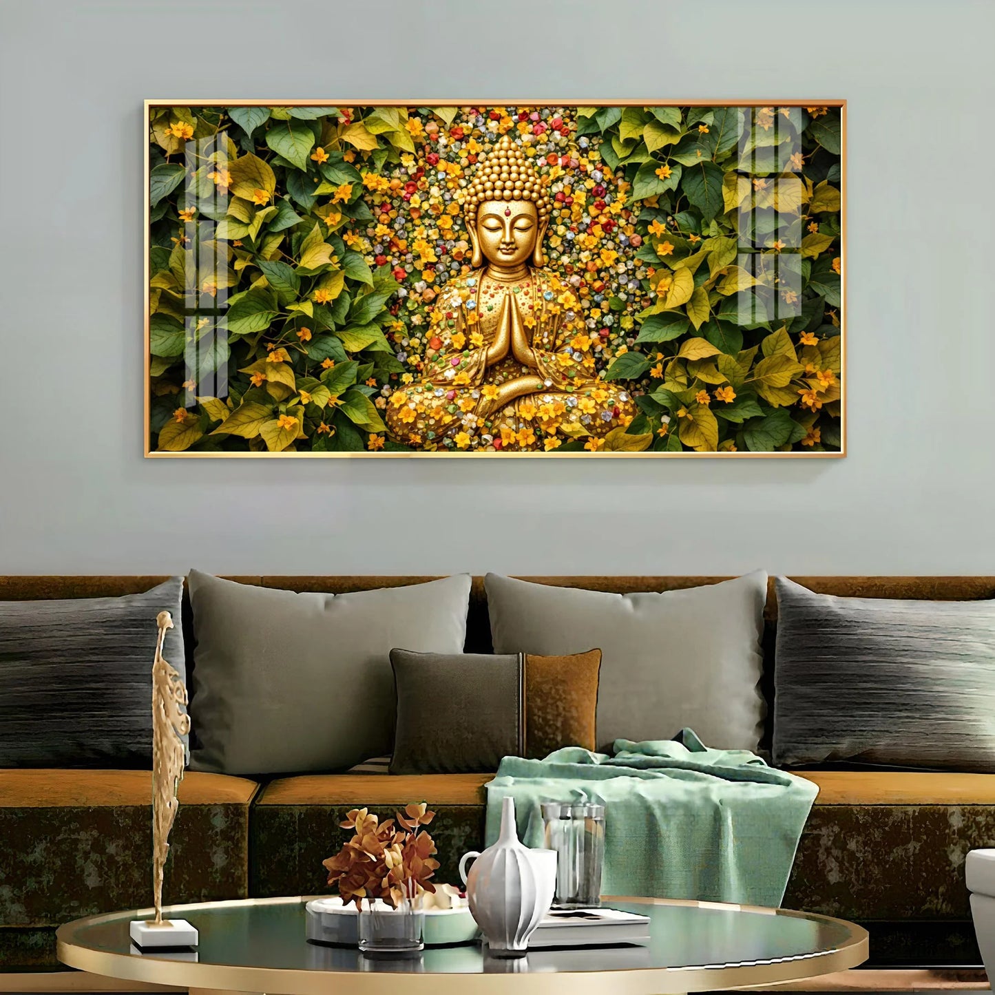 Peaceful Guardian Wall Piece Premium Acrylic Horizontal Wall Art
