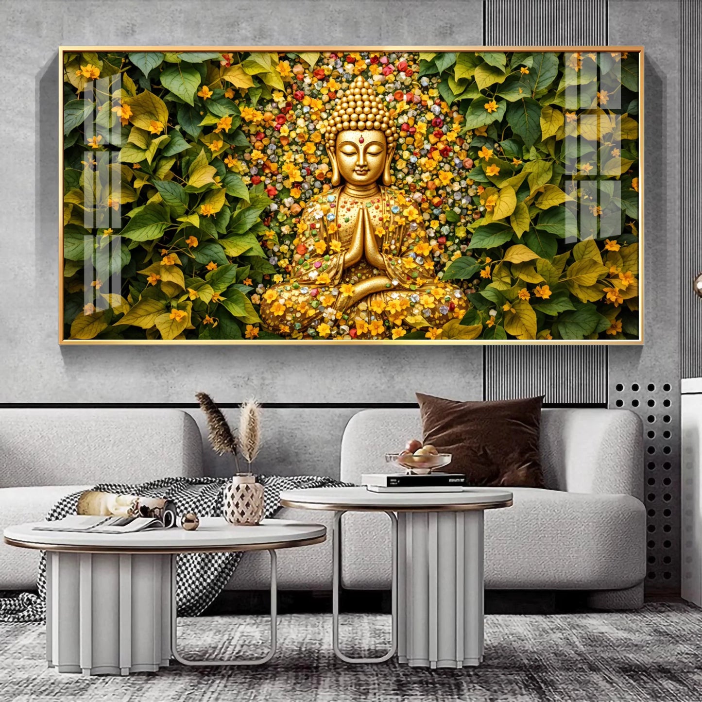 Peaceful Guardian Wall Piece Premium Acrylic Horizontal Wall Art