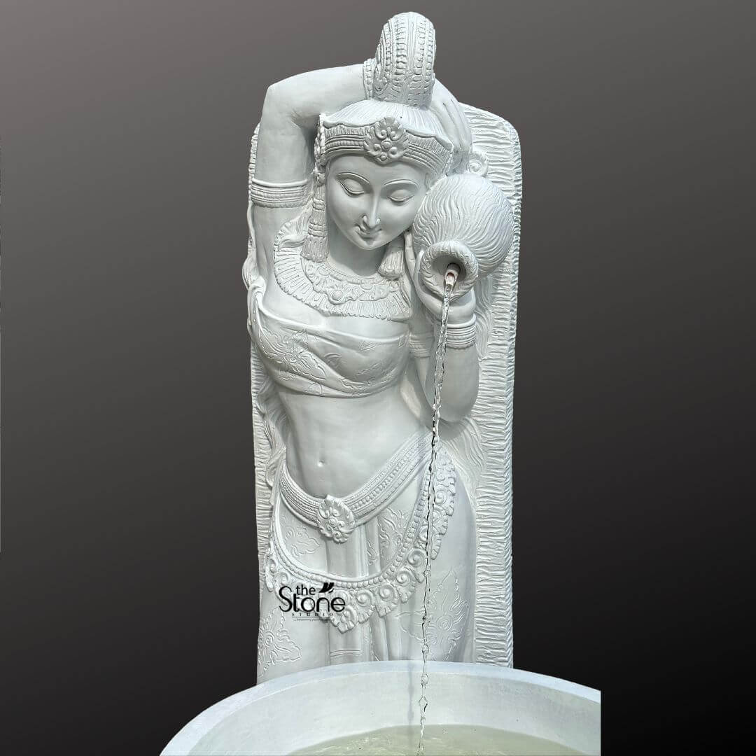 Balinese Lady Water Fountain 5ft