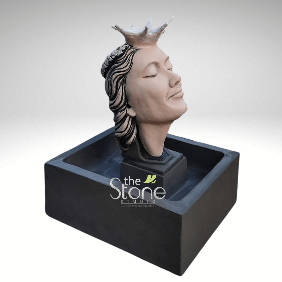 Lady Face Water Fountain 3.5ft