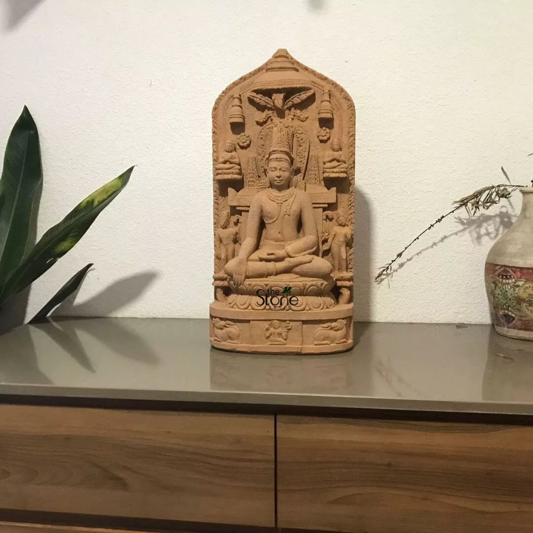 Bhumisparsha mudra of Buddha 3′