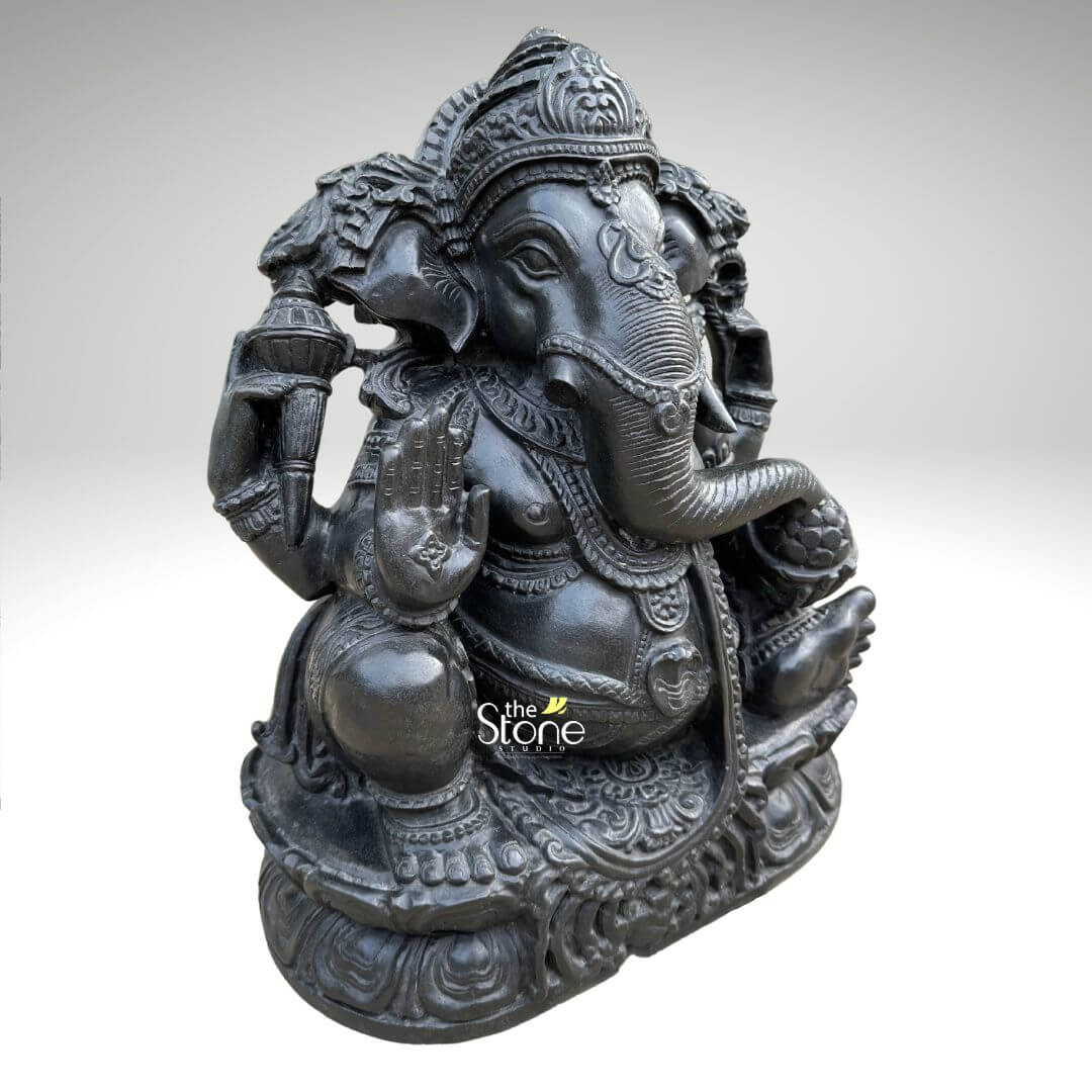 South Indian Style Ganesha Statue 18″