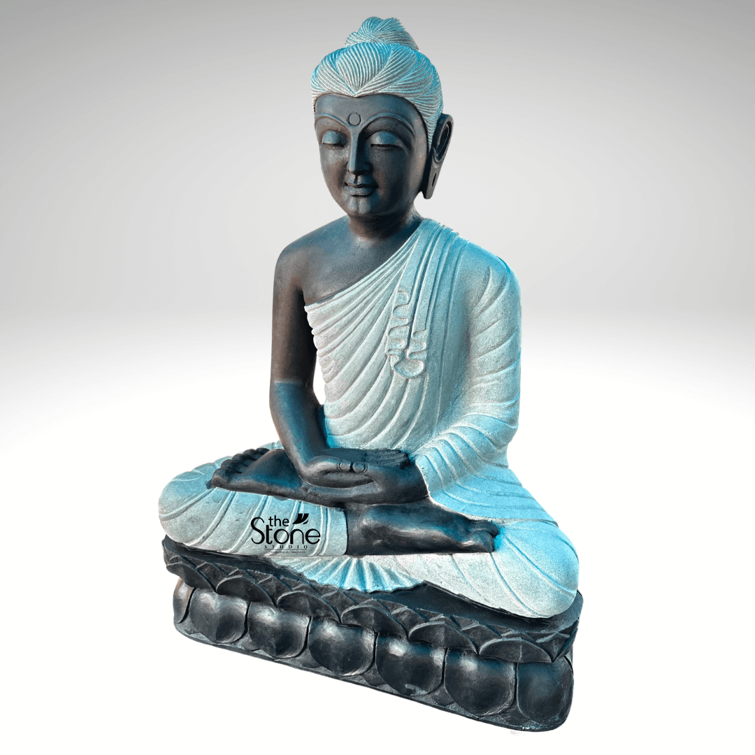 Granite Buddha Garden Statue 3ft