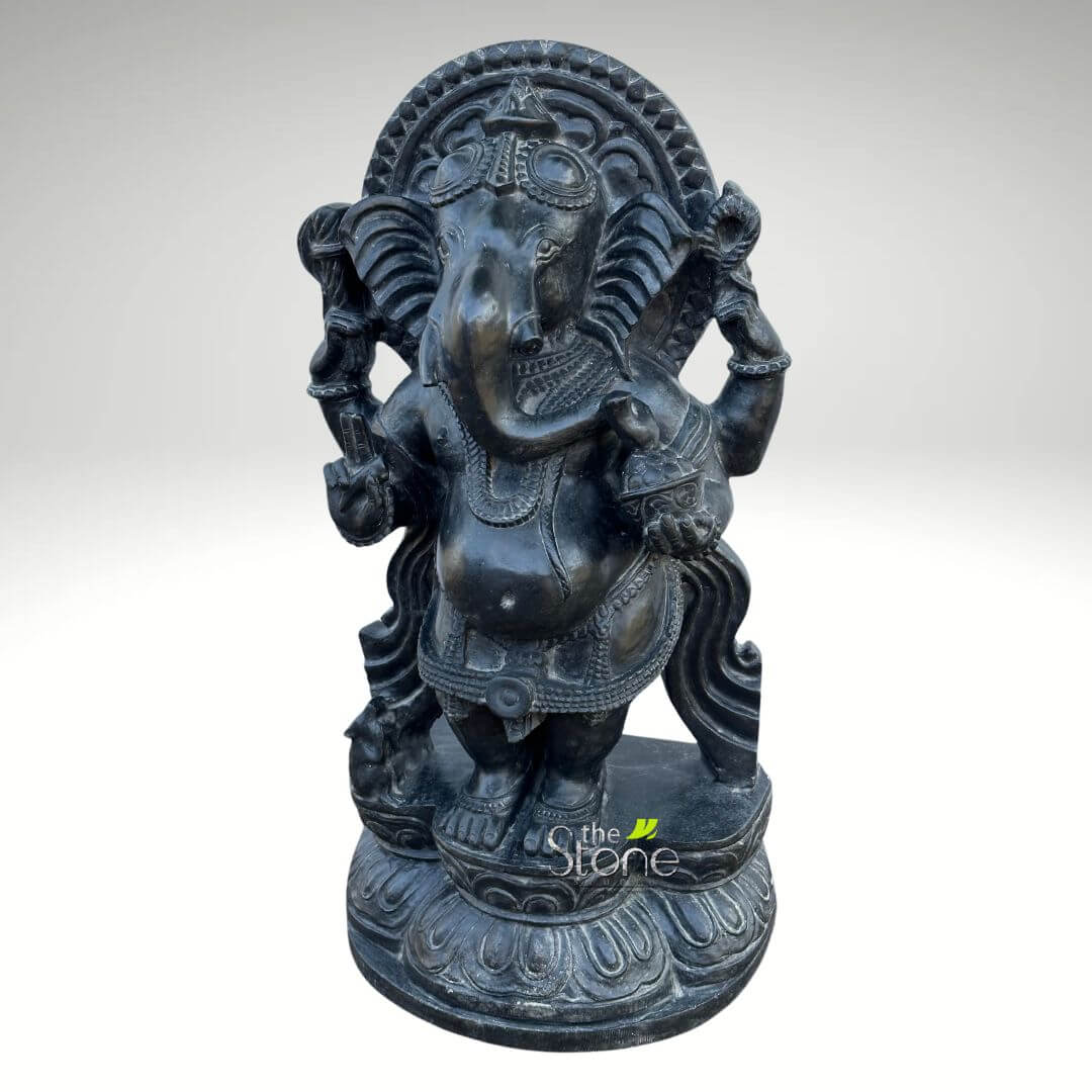 Standing Ganesha Idol 21″