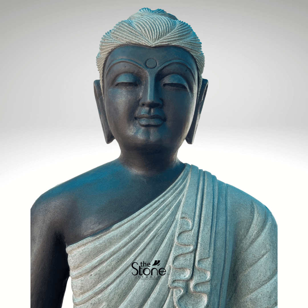 Granite Buddha Garden Statue 3ft