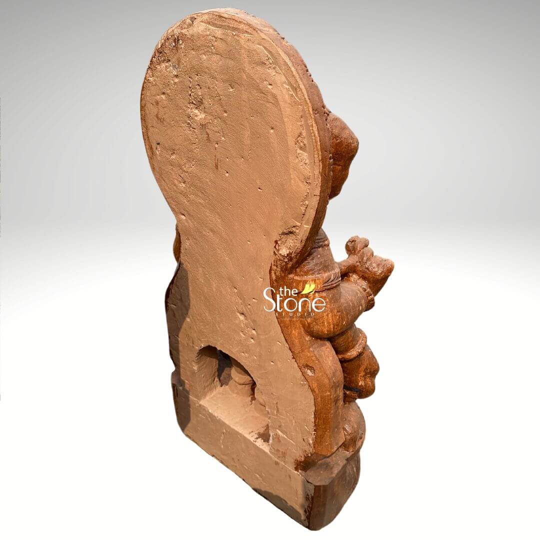 Standing Ganesha Sandstone Statue 4ft