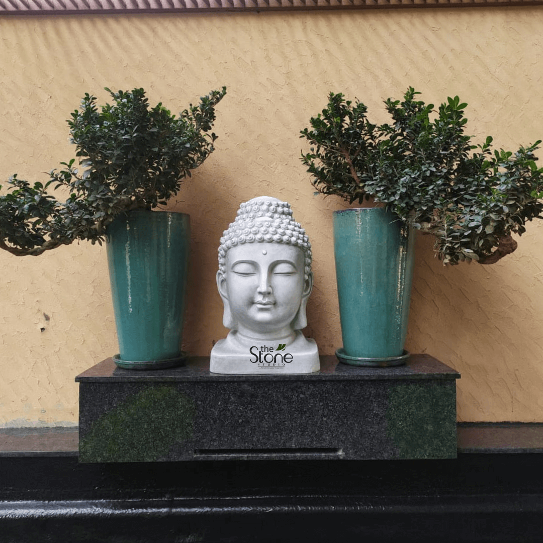 Buddha Face Statue 2ft