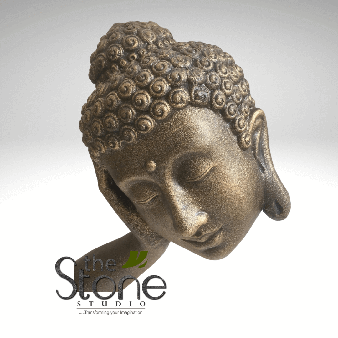 Buddha Head Decor 2.5′