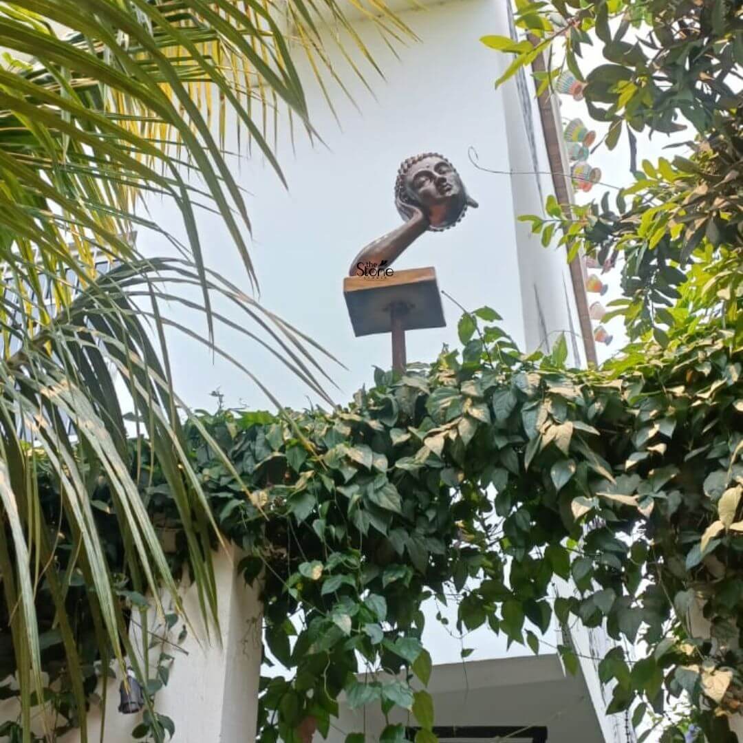 Buddha Head Decor 2.5′