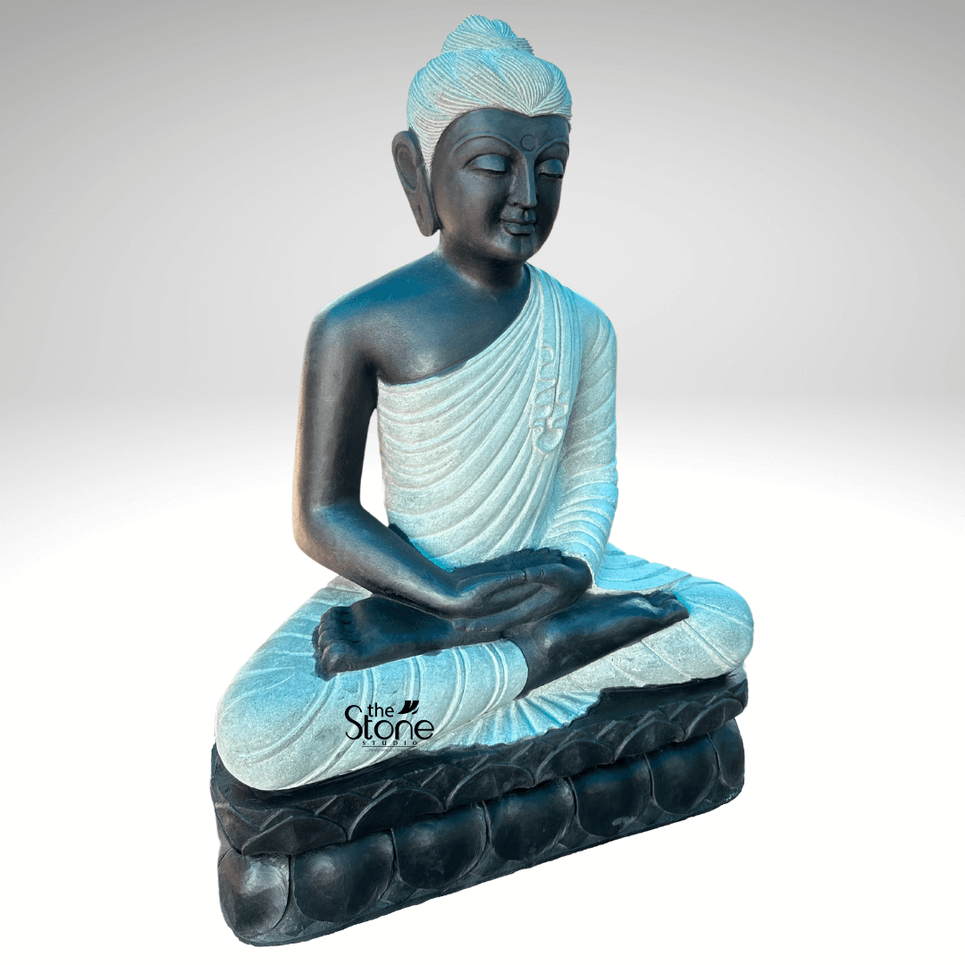 Granite Buddha Garden Statue 3ft