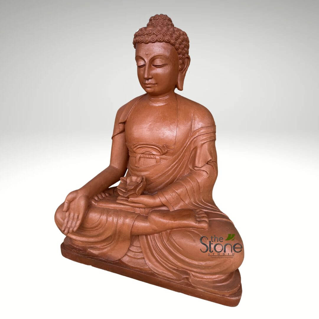 Lotus Buddha statue 3ft