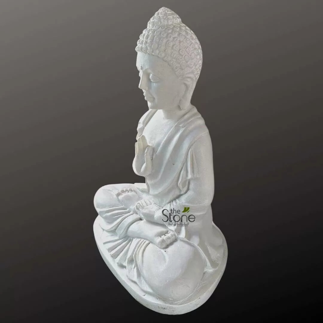 18 inch Marble Buddha Statue