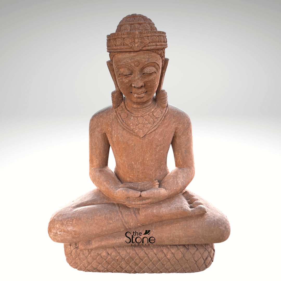 Cambodian Buddha Statue 2.5ft