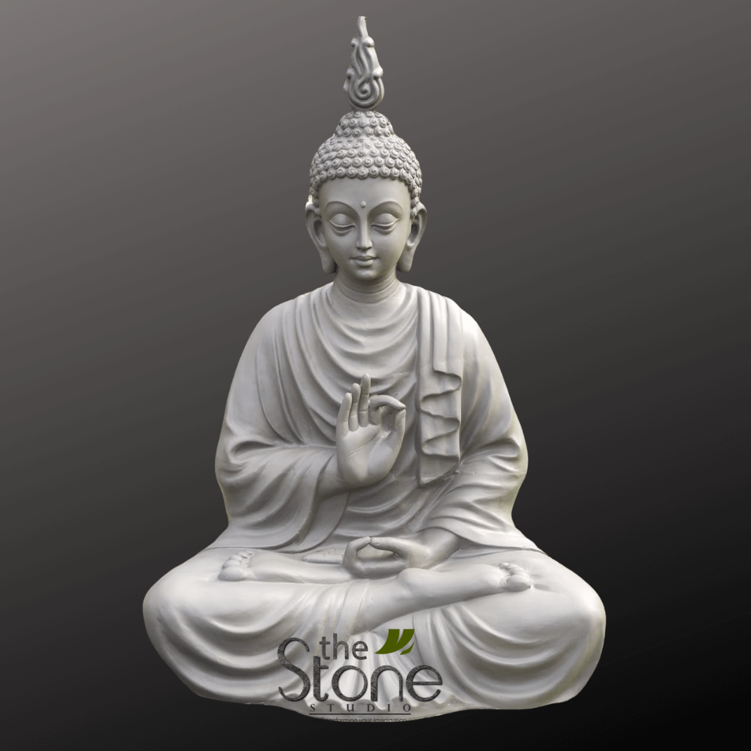Clay Buddha Statue (Fibre) 36″