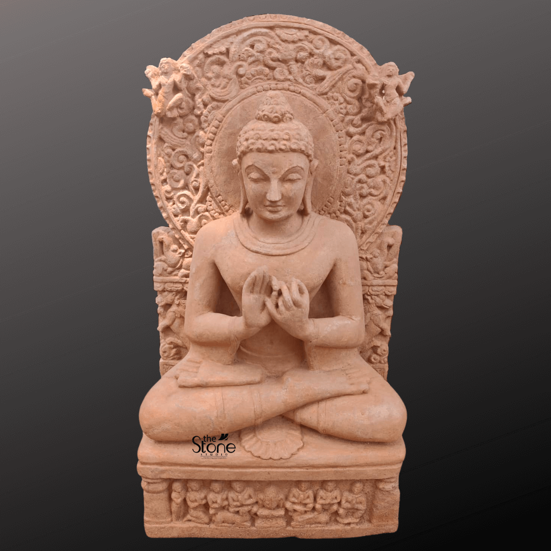 Dharmachakra Buddha Statue For Garden 3ft