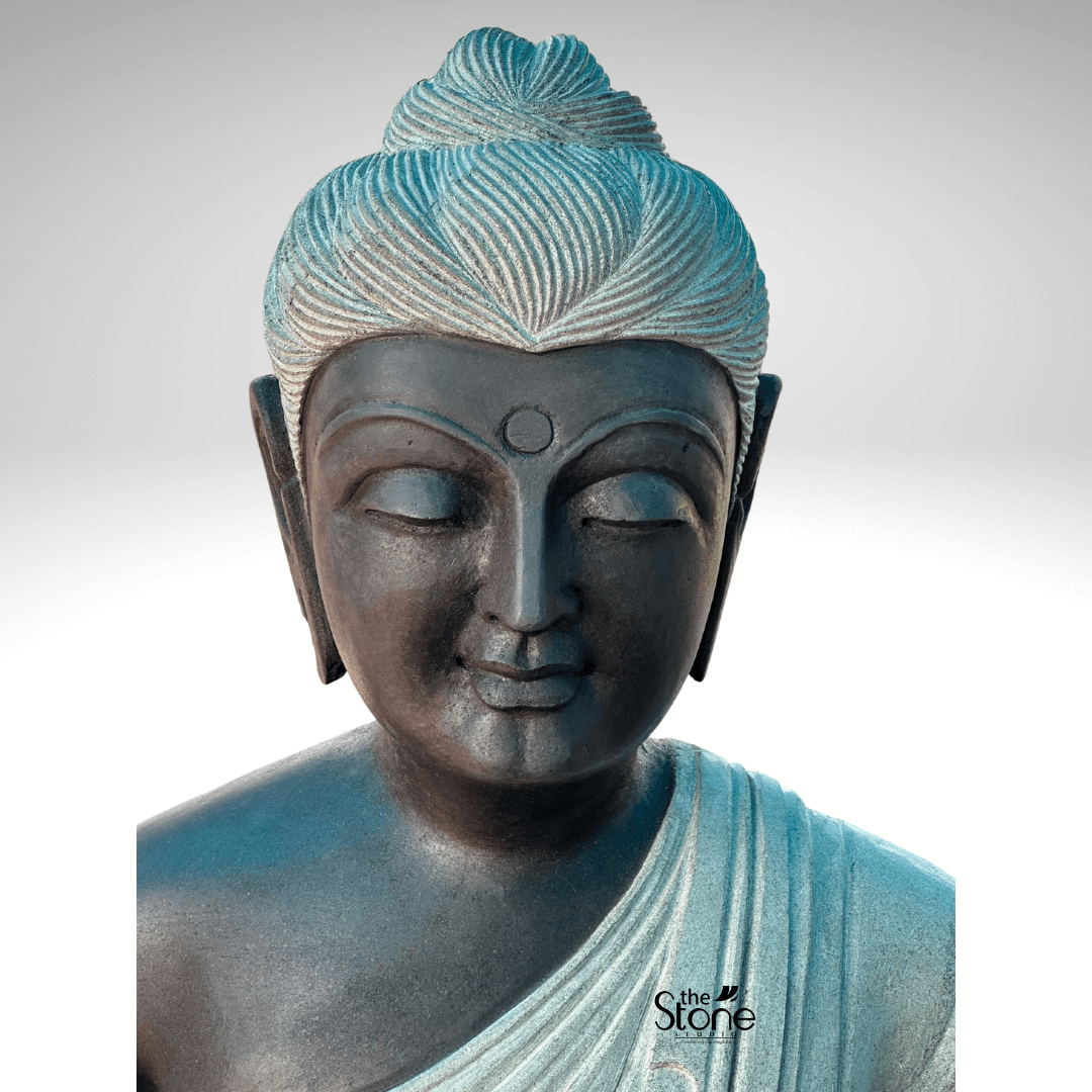 Granite Buddha Garden Statue 3ft