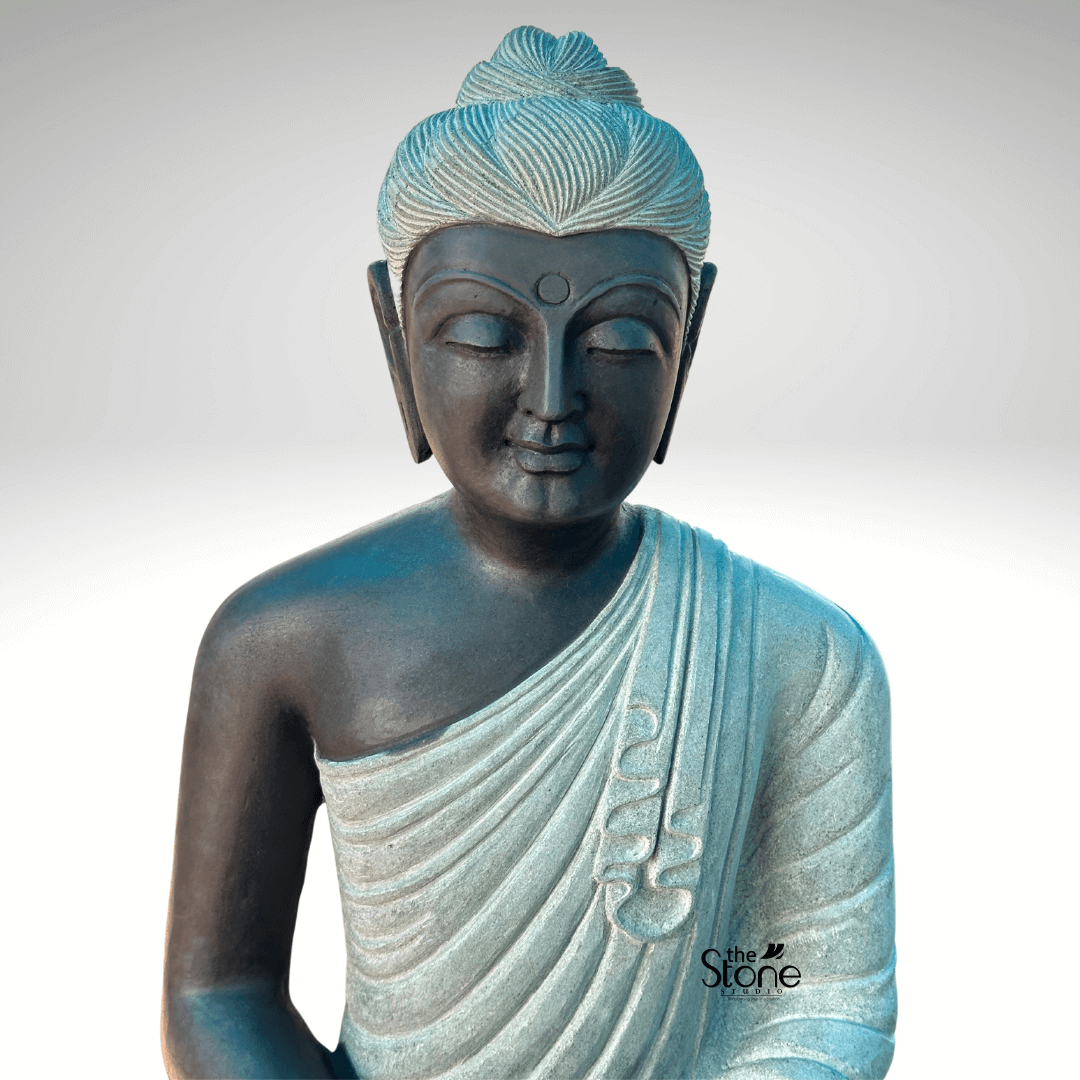 Granite Buddha Garden Statue 3ft