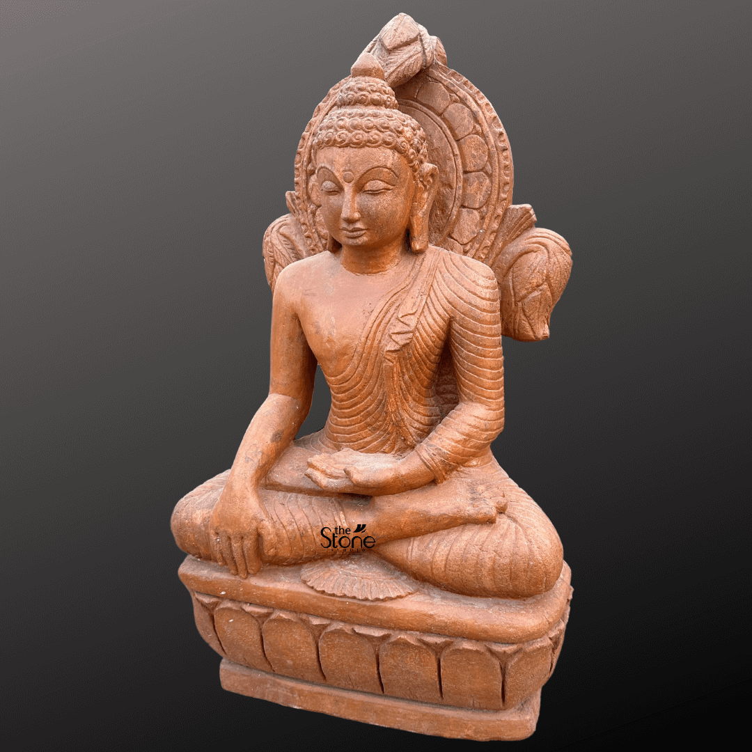 Earth Touching Buddha Statue 3ft