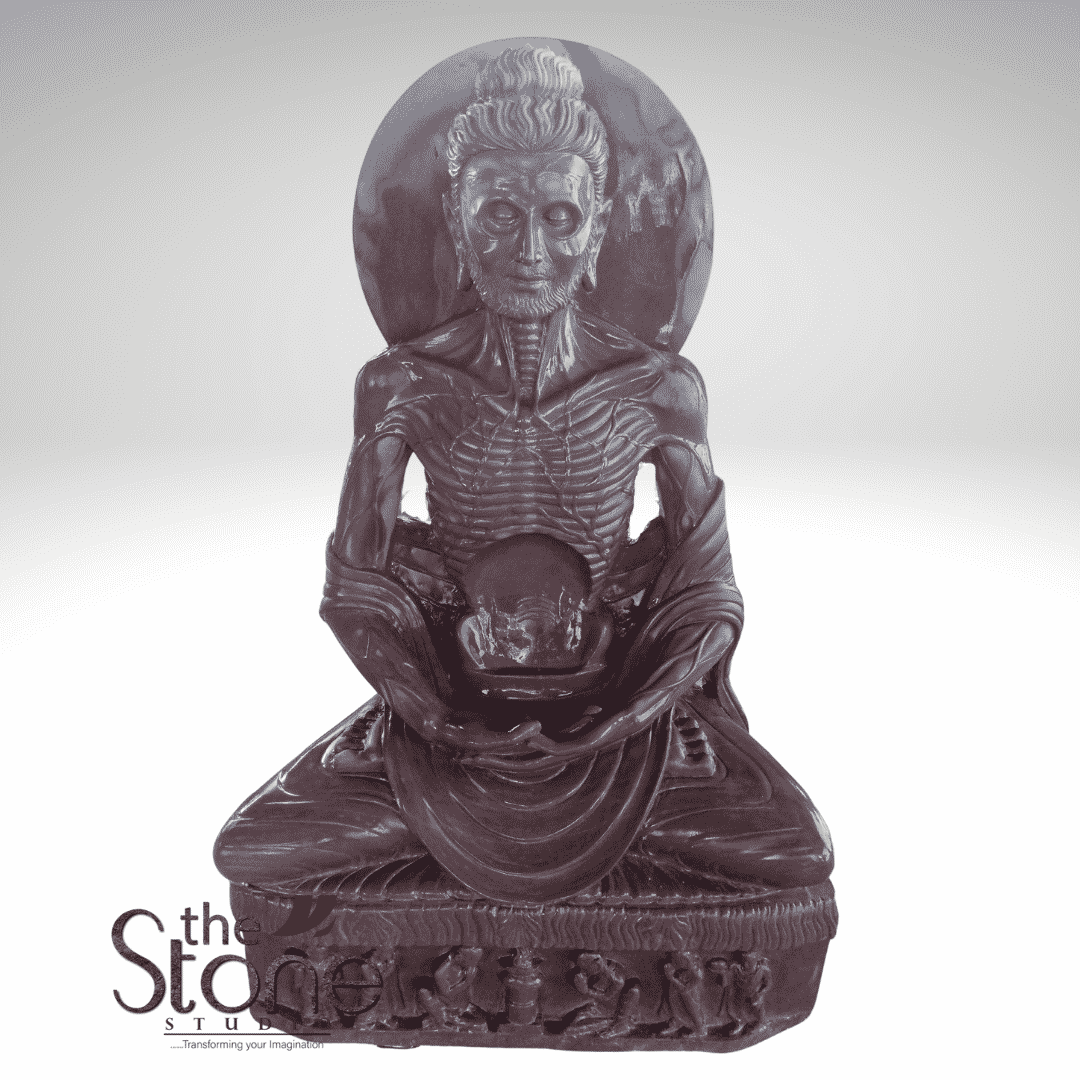 Shakyamuni Buddha Statue (Fasting Buddha) 3′