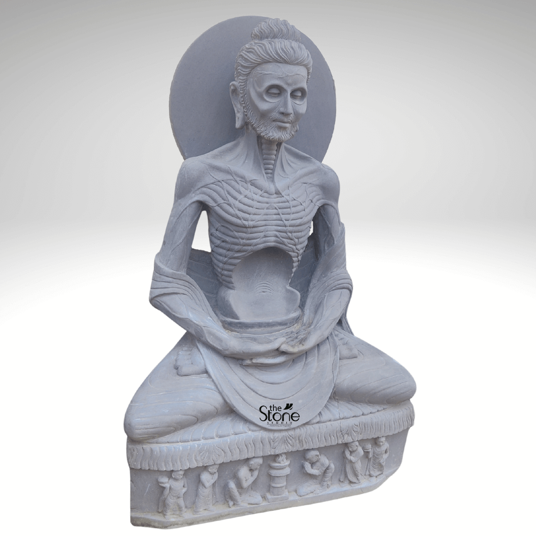 Shakyamuni Buddha Statue (Fasting Buddha) 3′