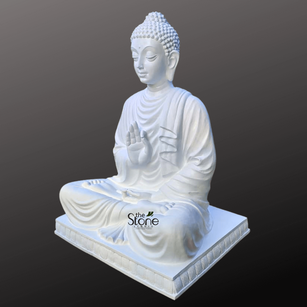 Fiber Buddha Statue 4 feet