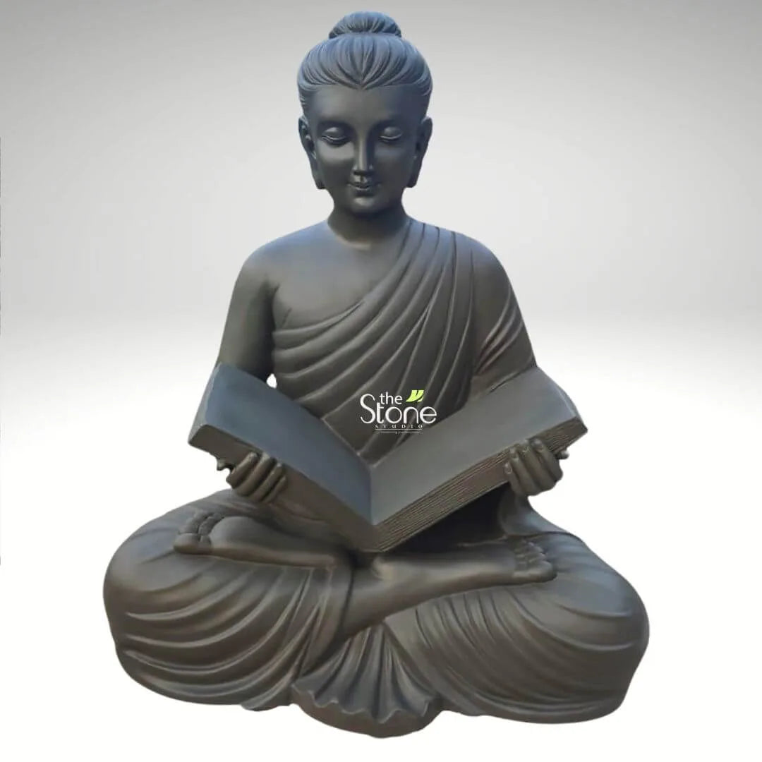 Buddha Statue With Book 3ft