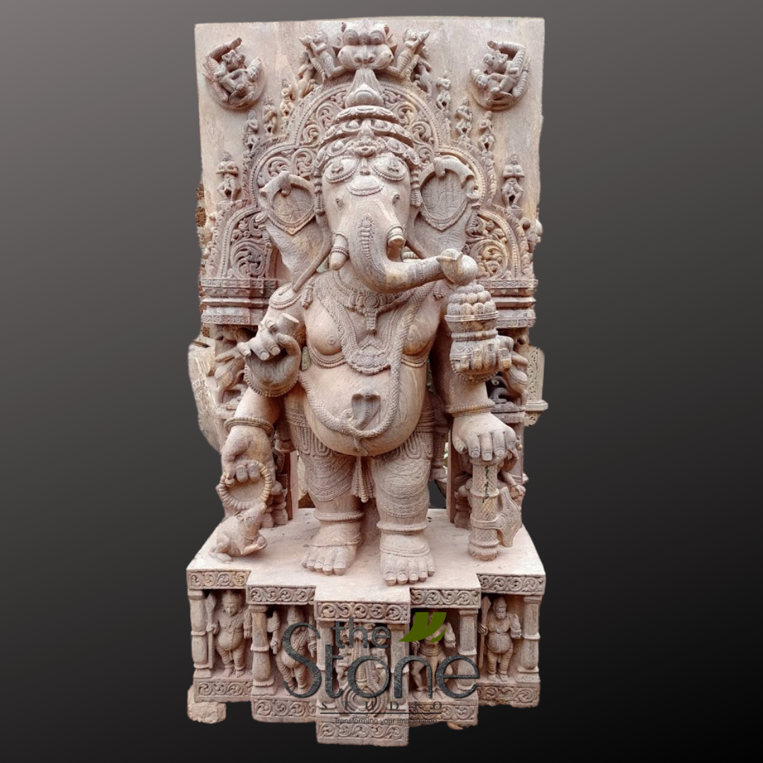 Ganapati Murti In Standing Mudra 5ft